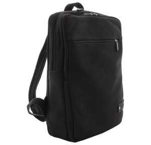 Sac à dos Arthur&Aston Oscar 1978-12-A couleur noir vue de coté.