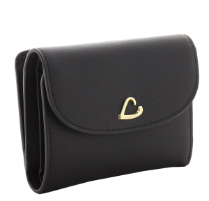 Portefeuille dos à dos Lancaster City Philos PM 123-22-NOIR Noir vue de côté