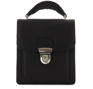 Sacoche homme cuir à rabat Francinel Barcelone 652098 Noir