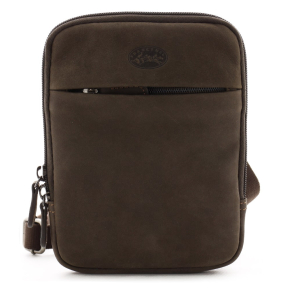 Petite sacoche cuir gras Francinel Bilbao 655060 Marron