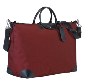 Sac de voyage XL Longchamp Boxford L1625080945 Rouge laque côté
