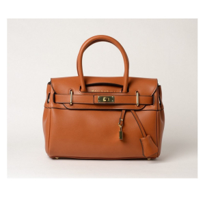 Petit sac a main mac douglas pyla meryl pylamecsxxs similicuir chatain vue de face