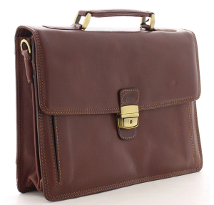 serviette francinel 651007 couleur marron vue de profil