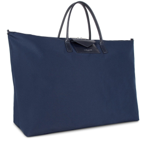 Sac 24/48H Zippé Lancaster Smart KBA 516-32-BL/FO de couleur bleu, vue de côté.