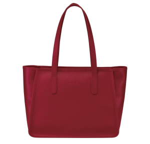 Sac shopping Longchamp Le Foulonné 10141021548 Rouge vue de face