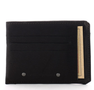 Porte papiers Les Ateliers Fourès Baroudeur 944 Noir