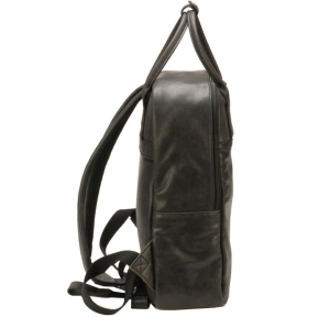 Sac à dos Homme Arthur Aston Diego 1438-28A de couleur noir, vue de côté