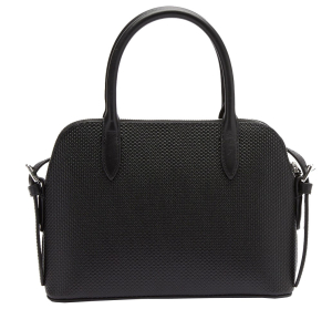 Sac bugatti à bandoulière Lacoste Chantaco NF3723KL 000 couleur noir vue de dos