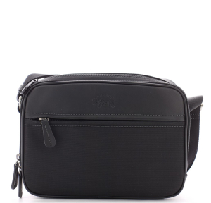 Sac reporter en toile et cuir Francinel 653135NR couleur noir