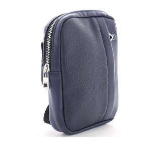 Mini sac bandoulière Serge Blanco San Jose SJO13010 599 couleur bleu marine vue de profil