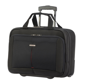 Valise à 2 roues Samsonite Guardit 2.0 115332 1041 Noir vue de face légèrement de côté