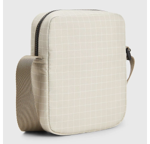 Petit sac reporter Tommy Hilfiger TH Established AM0AM08679 AEP couleur stone vue de dos