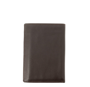 portefeuille Arthur & Aston cuir marron vue de dos