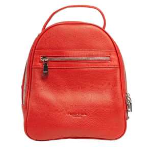 Sac à dos Fuchsia F9726-11CAR de couleur carmin, vue de face