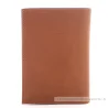 Grand portefeuille rabat double Les Ateliers Fourès 969FAU de couleur fauve, vue de dos Grand portefeuille rabat double Les Ateliers Fourès 969FAU de couleur fauve, vue de dos