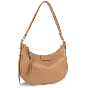 Sac hobo Zippé M Lancaster Dune 529-77-CAMEL couleur Camel, vue de côté