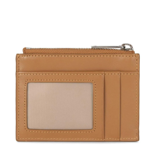 Porte-cartes Zippé Lancaster Paris PM 131-022-CAMEL couleur Camel, vue sur fenêtre transparente