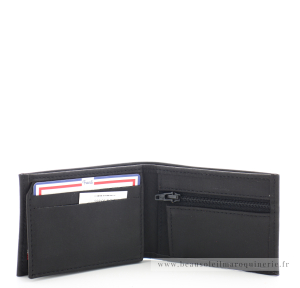 Mini Portefeuille Frandi Authentique 938.05NOIR, couleur noir, vue intérieur