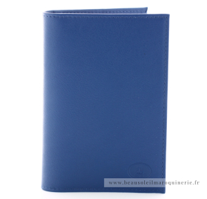 Porte-cartes Frandi avec poches transparentes Colors 330.03AZULON vue de face