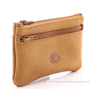 Porte Monnaie élégant Frandi Authentique 928.05 couleur Gold vue de profil