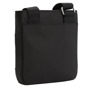 Petit sac Bandoulière Tommy Hilfiger Elevated à logo AM1AM00943 BDS couleur noir, vue de côté