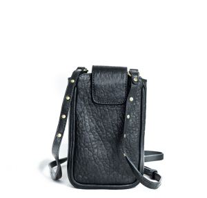 Pochette téléphone Virginie Darling Micro CHACHA CHMIS23 BUBK couleur Black vue de dos