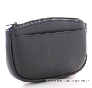 Porte cartes Serge Blanco Wyoming WYO21071999 couleur noir vue de profil