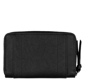 Portefeuille compact Longchamp 3D L3622HCV001 couleur noir, vue de dos