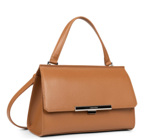 Sac à main trotteur Lancaster Sierra 438-004 CAM couleur Camel, vue de profil