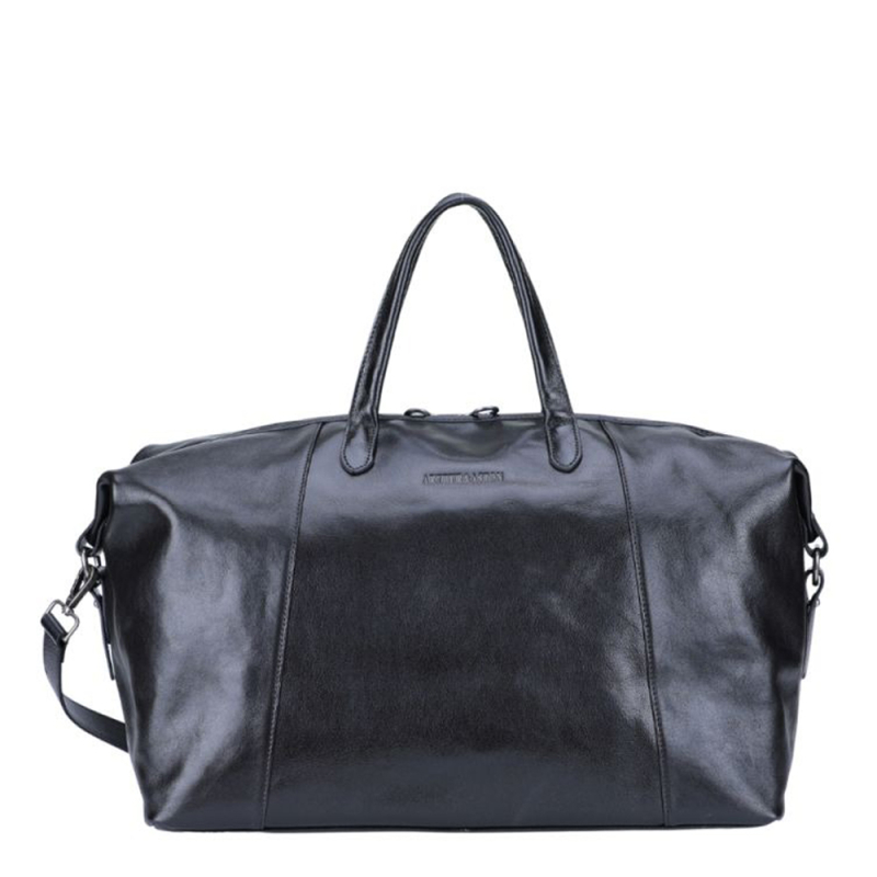 Serviette De Toilette En Cuir Arthur & Aston - Noir - Style Cartable - Occasion