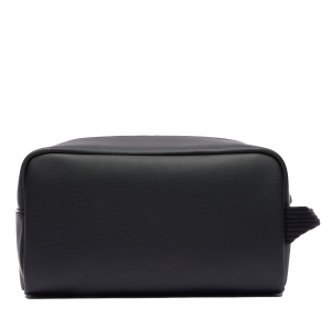 Trousse de toilette Lacoste Men's Classic en toile NH4426HC 000 noir de dos