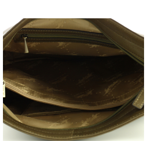 Sac porté épaule Francinel zippé 22705KAKI couleur kaki, ouvert