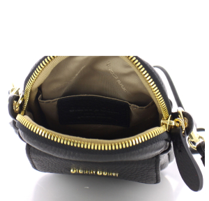 Etui téléphone Gianni Conti pratique 2465502NR couleur noir, vue intérieur