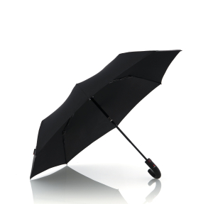 Parapluie Knirps moyen duomatic à poignée crochet T.260 1000 Noir