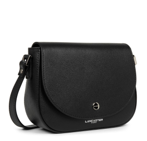 Sac trotteur à rabat Lancaster Firenze 480-009 Noir, vue de profil