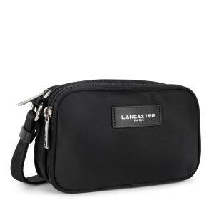 Sac trotteur zippé Lancaster Mini Basic Vita 510-75 Noir, vue de profil