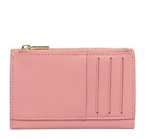Porte carte à rabat Lancaster Zoé 180-101 Vieux Rose, vue de dos