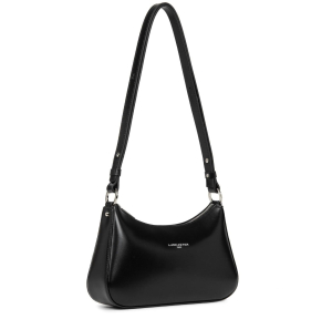 Sac baguette porté épaule Lancaster Suave Ace 433-22 couleur Noir, vue de profil