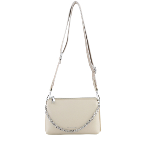 Sac porté travers Francinel Noreen chaînette 292261 Ecru, vue de face