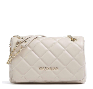 Sac porté épaule à rabat Valentino Bags Ocarina matelassé VBS3KK02R 991 Beige, vue de face