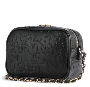 Sac porté travers Valentino Bags chaînette VBS6V006 001 couleur Noir, vue de côté