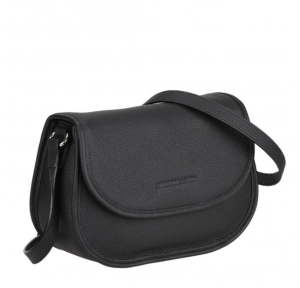 Sac bandoulière à rabat S Arthur & Aston Rosalia en cuir A163-30PM A Noir