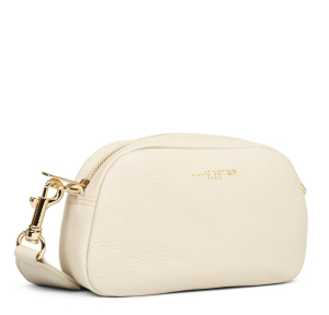 Sac trotteur zippé S Lancaster Studio Mimi 222-39 BE/FO couleur Beige foncé, vue de profil