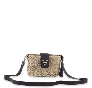 Sac bandoulière panier Virginie Darling Riviera Rock Micro RIVRMIC-NABK (Noir)