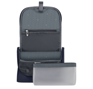 Trousse de toilette Samsonite Respark 145865 1549 couleur  Bleu nuit, vue d'intérieur avec mini trousse