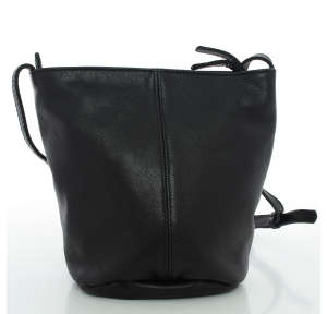 Sac bandoulière Biba Chester Tb en cuir CET1L NEGRO couleur noir, vue de dos
