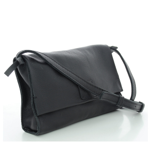 Sac bandoulière en cuir Biba Chester Tb CET3L couleur NEGRO (Noir ) , vue de côté