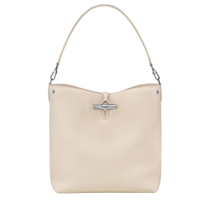 Sac hobo M Longchamp Roseau porté épaule 10281HFP555 Papier