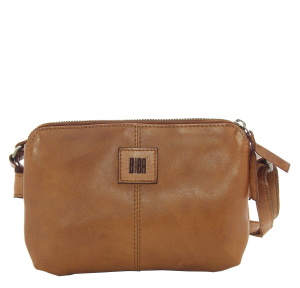 Sac bandoulière BIBA MOAB MOA3L couleur CUERO (Cognac), vue de dos