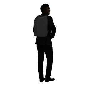 Sac à dos Samsonite Securipack 2.0 150941 1041 couleur noir, porté